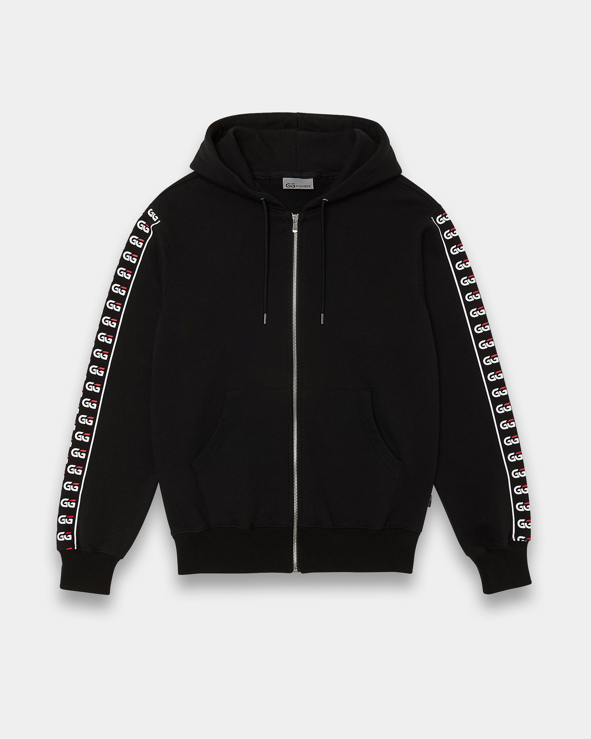 GG ARM STRIPE ZIP HOODIE