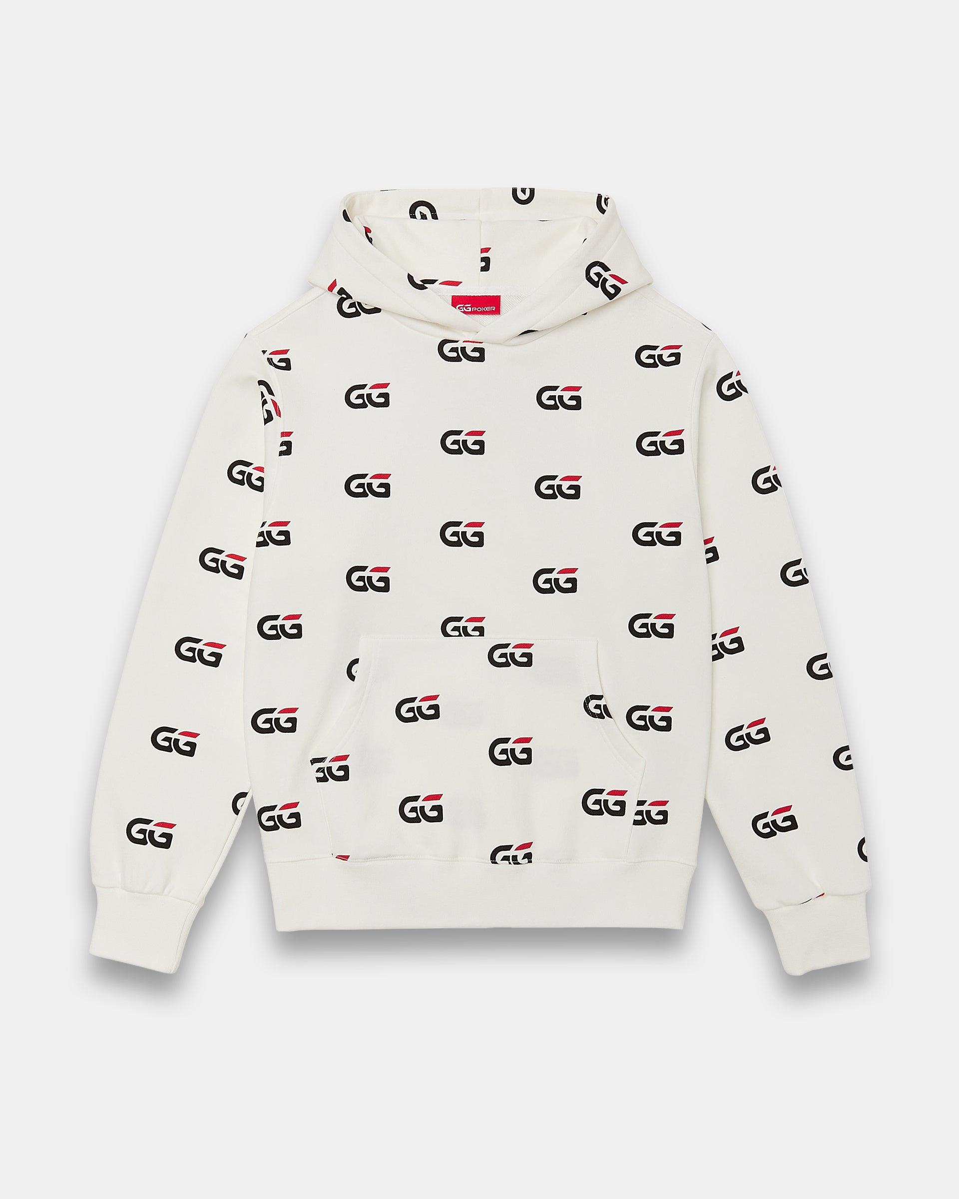 GG LOGO PATTERN HOODIE