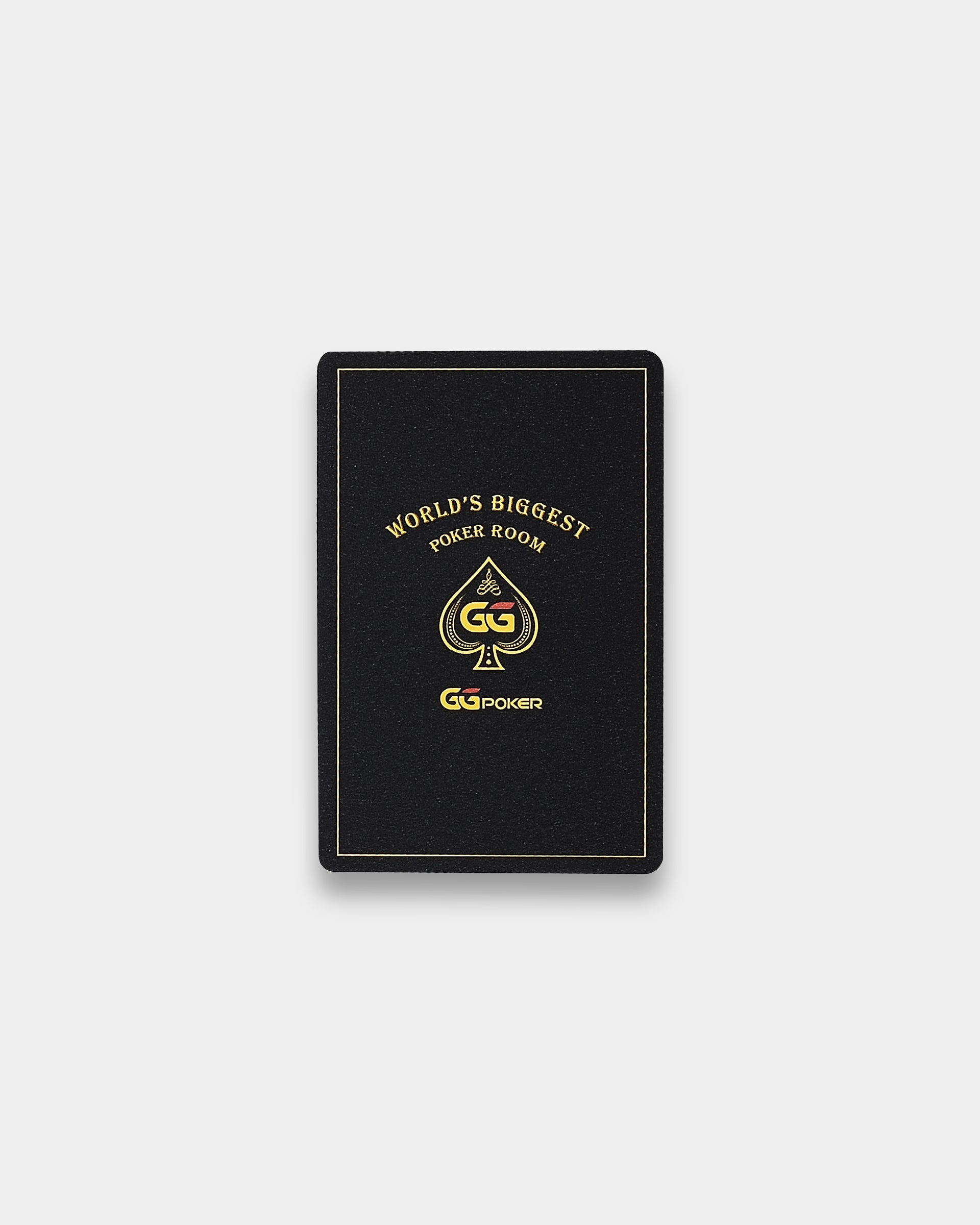 GGPOKER BLACK & GOLD CARD DECK