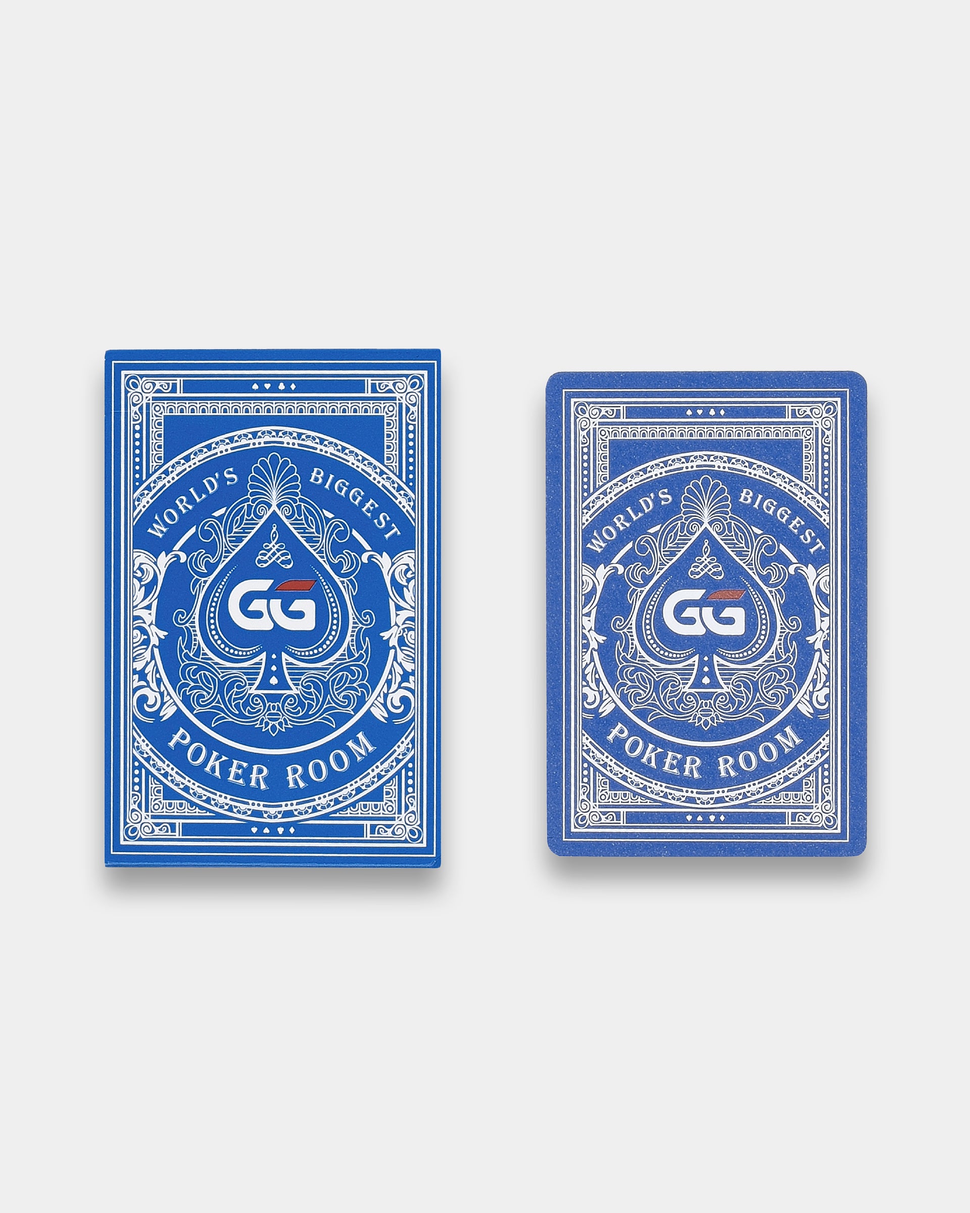 GGPOKER BLUE & RED CARD DECK - BOX SET