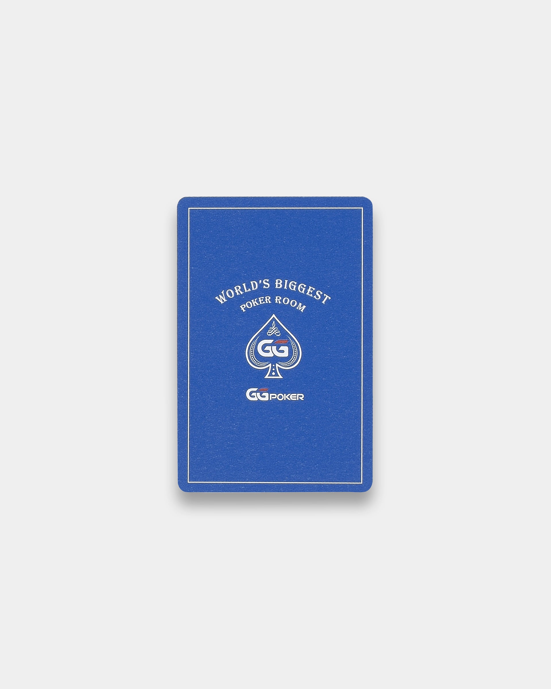 GGPOKER BLUE & RED CARD DECK