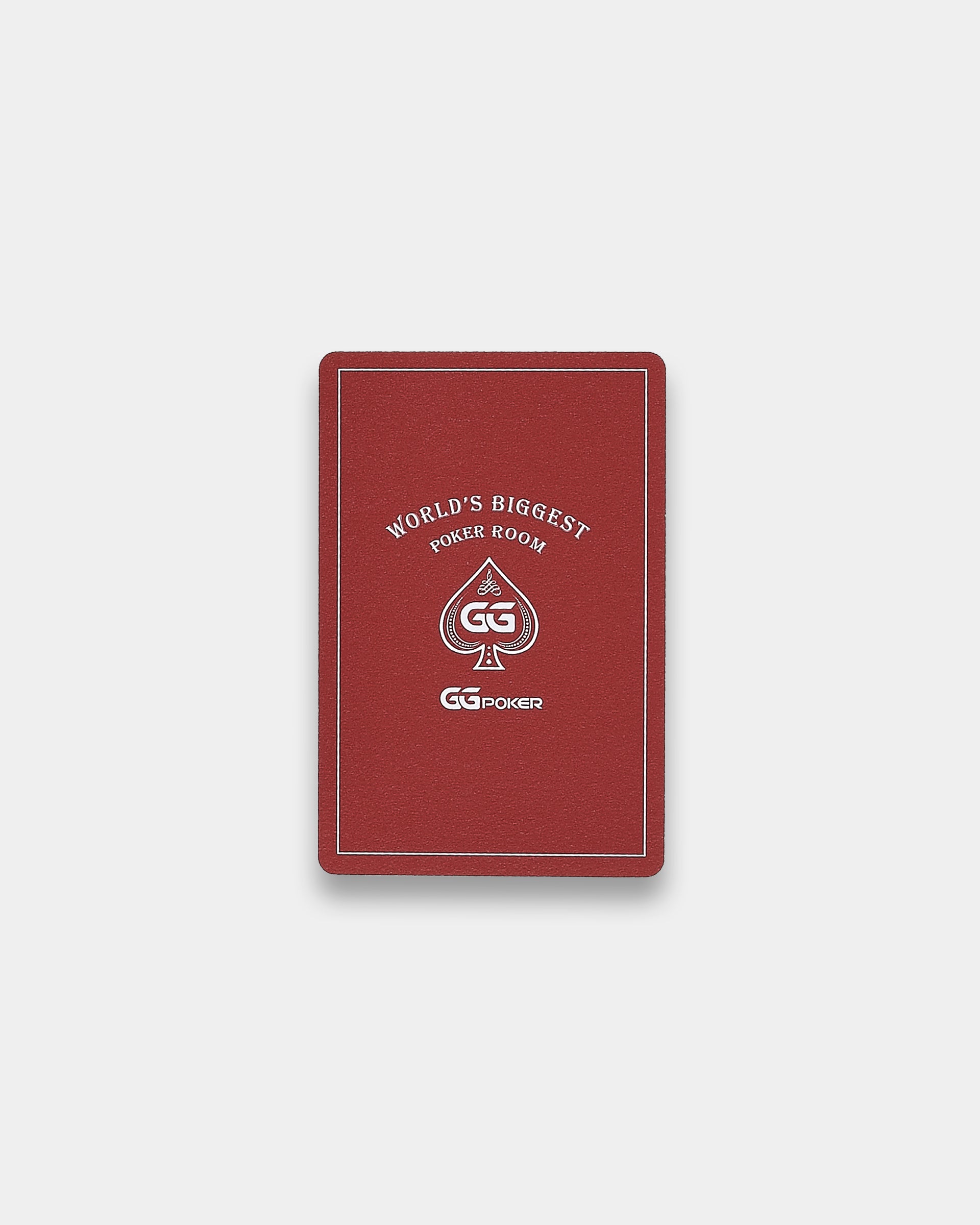 GGPOKER BLUE & RED CARD DECK