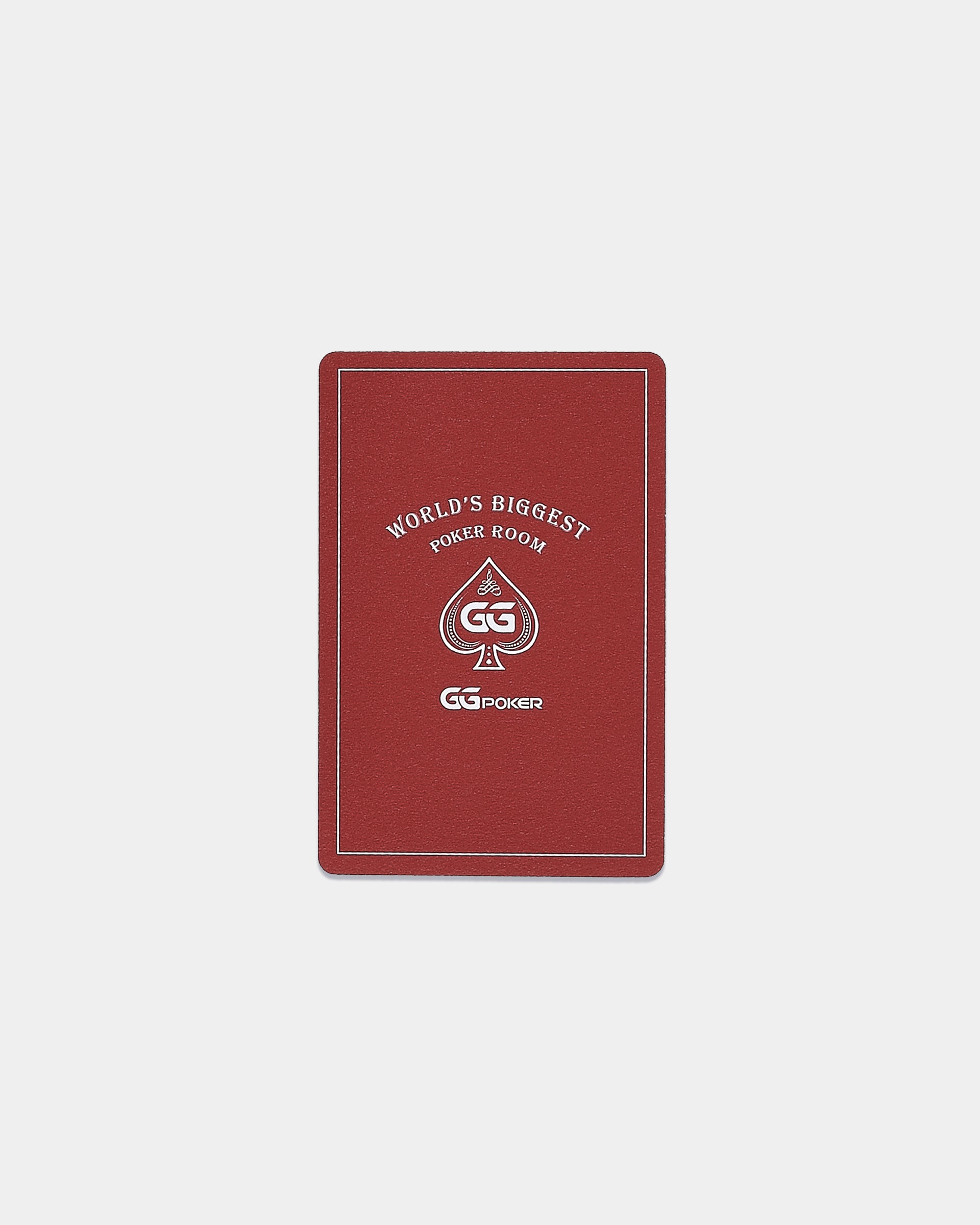 GGPOKER BLUE & RED CARD DECK - BOX SET
