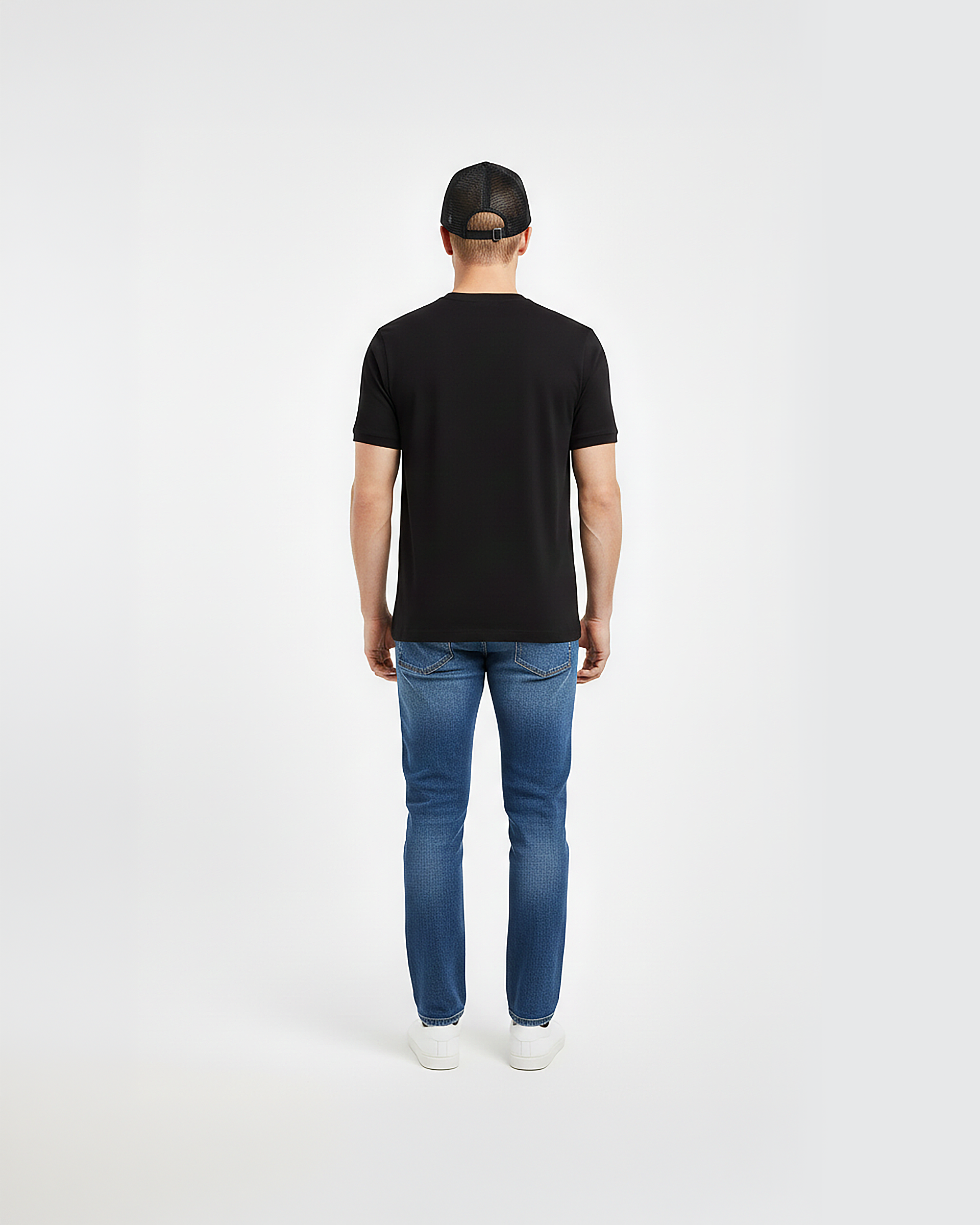 GG LOGO BLACK MESH CAP