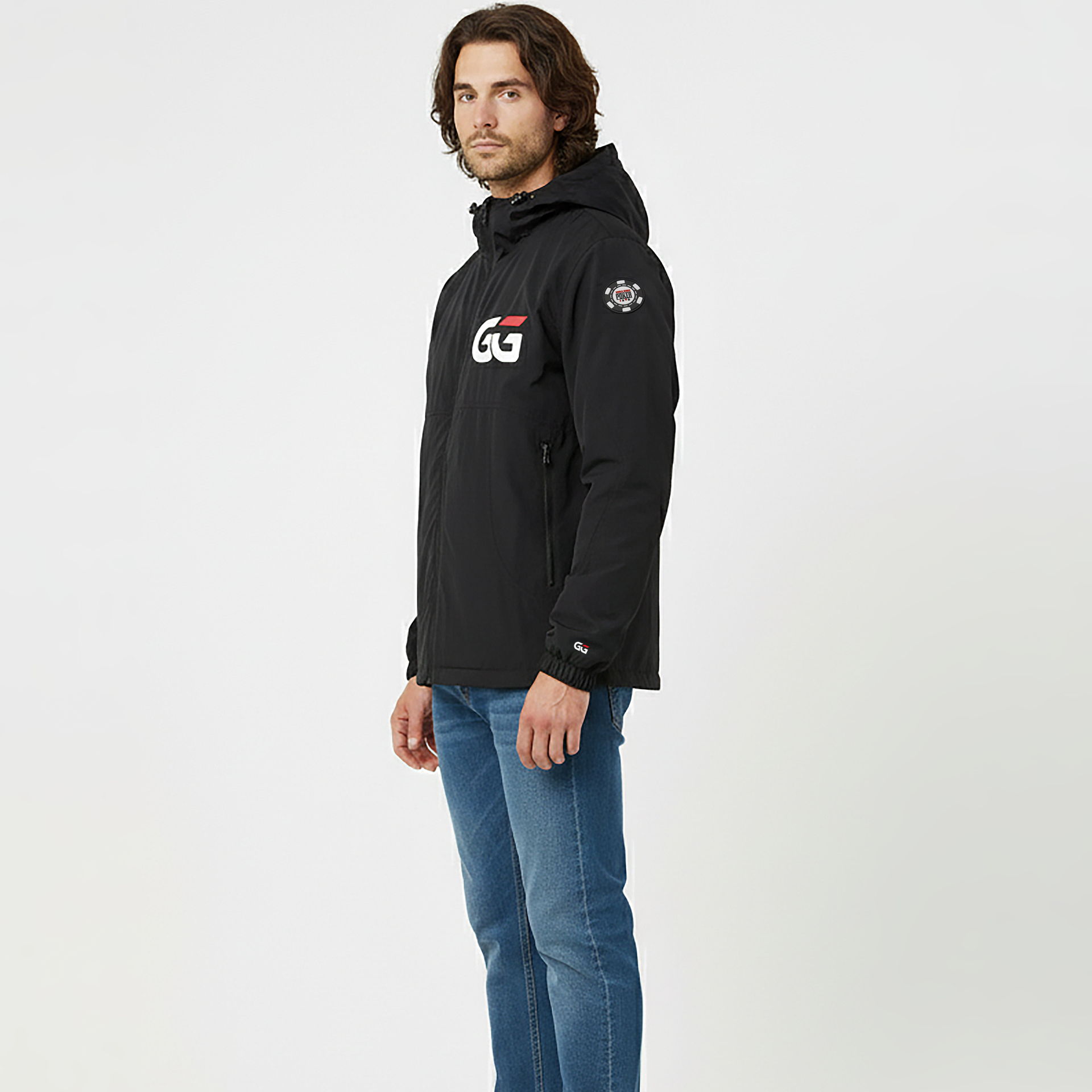 GG X WSOP REFLECTIVE LOGO WINDBREAKER